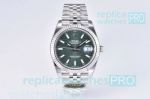 Clean Factory Cal.3235 1:1 Rolex Datejust II Watch 904L Steel Green Fluted motif Dial